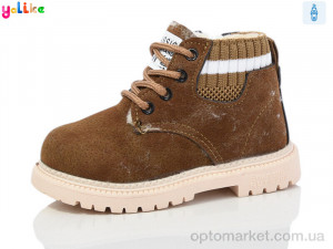 Черевики дитячі 756-7 Yalike коричневий  оптом от Optomarket