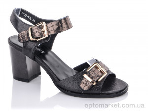 Босоніжки жіночі 7622-12L Sandway чорний  оптом от Optomarket