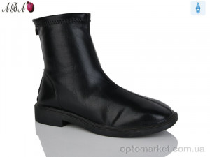 Черевики жіночі 77-106-1 Aba чорний  оптом от Optomarket