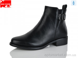 Черевики жіночі 77-1 Maiguan чорний оптом от Optomarket