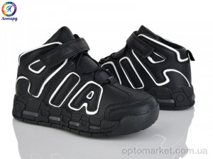 Кросівки дитячі 77-B1 OIQV чорний  оптом от Optomarket