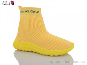 Кросівки жіночі 770-1 Aba жовтий  оптом от Optomarket