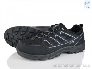 Кросівки чоловічі 776 black Wonex чорний  оптом от Optomarket