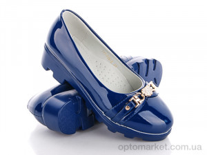 Туфли детские 777-P76-3 old Seven синий оптом от Optomarket