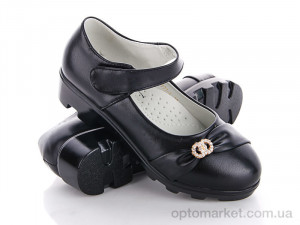 Туфли детские 777-P77-1 old Seven черный  оптом от Optomarket
