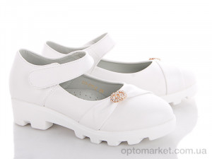 Туфли детские 777-P77-2 old Seven белый  оптом от Optomarket