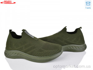 Кросівки чоловічі 777-A22-4 піна Seven зелений  оптом от Optomarket
