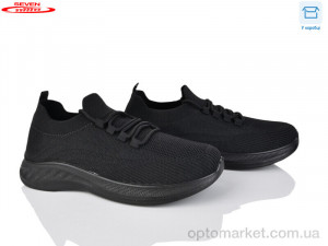 Кросівки чоловічі 777-A23-1 піна Seven чорний  оптом от Optomarket