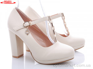 Туфлі жіночі 777-P80-7 Seven бежевий  оптом от Optomarket