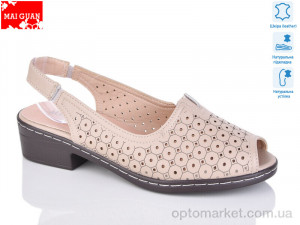 Босоніжки жіночі 7777-2 Maiguan коричневий оптом от Optomarket