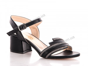 Босоножки женские 777 Y406 siyah Caprito черный  оптом от Optomarket
