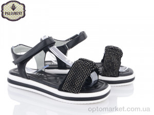 Босоніжки дитячі 7796-1 Paliament чорний  оптом от Optomarket