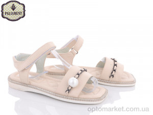 Босоніжки дитячі 7798-3 Paliament бежевий  оптом от Optomarket