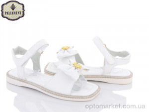 Босоніжки дитячі 7801-2 Paliament білий  оптом от Optomarket