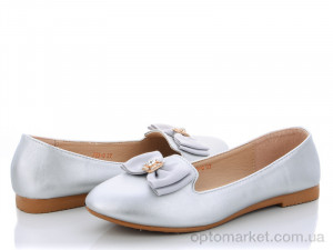 Балетки жіночі 783-6 Cicikom срібний  оптом от Optomarket