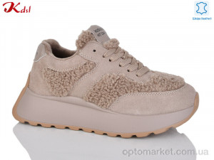 Кросівки жіночі 793-37 Kdsl бежевий  оптом от Optomarket