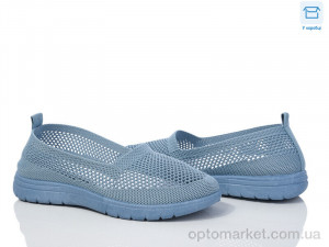 Сліпони жіночі 793-5 L.B. синій  оптом от Optomarket