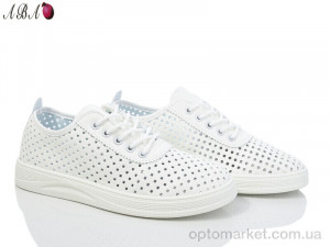 Кросівки жіночі 7ABA0-9 Nayasitun білий  оптом от Optomarket