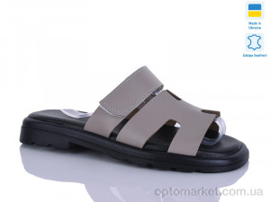 Шльопанці жіночі 8-2 беж к. Sali бежевий  оптом от Optomarket