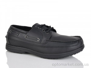 Туфлі чоловічі 8-888A Comfort чорний  оптом от Optomarket