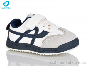 Кросівки дитячі 800-1 Comfort-baby білий оптом от Optomarket