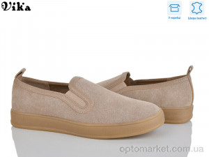 Сліпони жіночі 800-5 Vika бежевий оптом от Optomarket