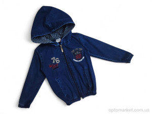 Батник дитячі 8000 т.синій Afilli Kids синій  оптом от Optomarket