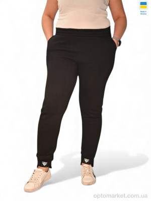 Спортивні штаны жіночі 80022 чорний Margo чорний  оптом от Optomarket