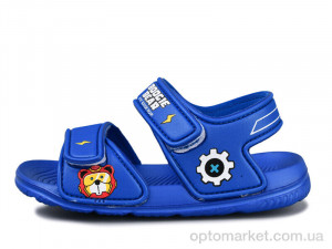 Сандалі дитячі 8003B-16 Смайлик синій  оптом от Optomarket