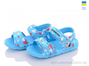 Босоніжки дитячі 8006B-13-old Luck Line блакитний  оптом от Optomarket