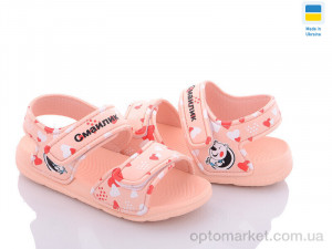 Босоніжки дитячі 8006B-7-old Luck Line рожевий  оптом от Optomarket
