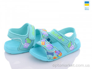 Босоніжки дитячі 8007B-12-old Luck Line зелений  оптом от Optomarket