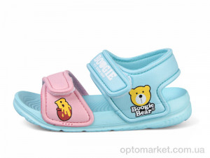 Босоніжки дитячі 8009C-25 Luck Line блакитний  оптом от Optomarket