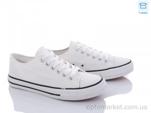 Кеди жіночі 801 білий КалориЯ білий  оптом от Optomarket