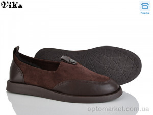 Туфлі жіночі 802-3 Vika коричневий оптом от Optomarket