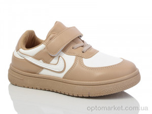 Кросівки дитячі 803-2 LQD бежевий оптом от Optomarket