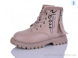 Черевики дитячі 805 pink KEWK рожевий  оптом от Optomarket