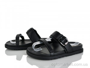 Шльопанці жіночі 8060-9 Baijin чорний  оптом от Optomarket