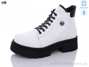 Черевики жіночі 81-763(010) Sherlock Soon білий  оптом от Optomarket