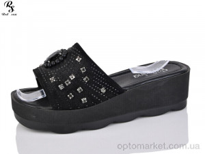 Шльопанці жіночі 81475-1 Purlina чорний  оптом от Optomarket