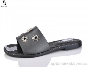 Шльопанці жіночі 81499-3 Purlina графіт  оптом от Optomarket
