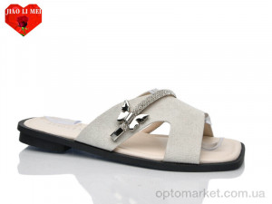 Шльопанці жіночі 817-2 Jiao Li Mei бежевий оптом от Optomarket