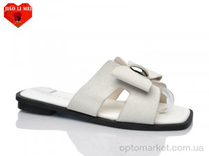Шльопанці жіночі 819-2 Jiao Li Mei бежевий оптом от Optomarket