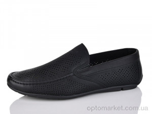 Мокасини чоловічі 8195-1 DaFuYuan чорний  оптом от Optomarket