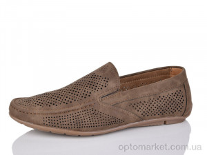 Мокасини чоловічі 8195-3 DaFuYuan коричневий  оптом от Optomarket
