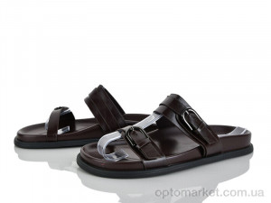 Шльопанці жіночі 820-4 Milinda коричневий оптом от Optomarket