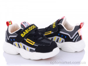Кросівки дитячі 82001-2 Babudog чорний  оптом от Optomarket