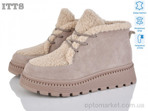 Черевики жіночі 8219D ITTS бежевий  оптом от Optomarket