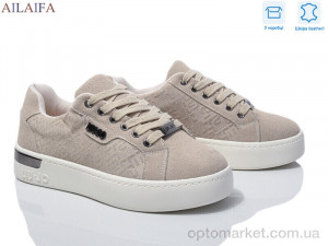 Кросівки жіночі 830-3 Aelida бежевий оптом от Optomarket
