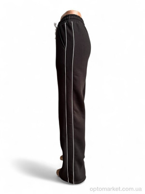 Спортивні штаны жіночі 8356 чорний Sport style чорний  оптом от Optomarket